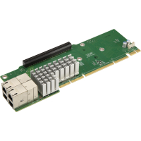 Karta SUPERMICRO 1U Ultra Riser 2-port 10GbE RJ45 Broadcom BCM57416