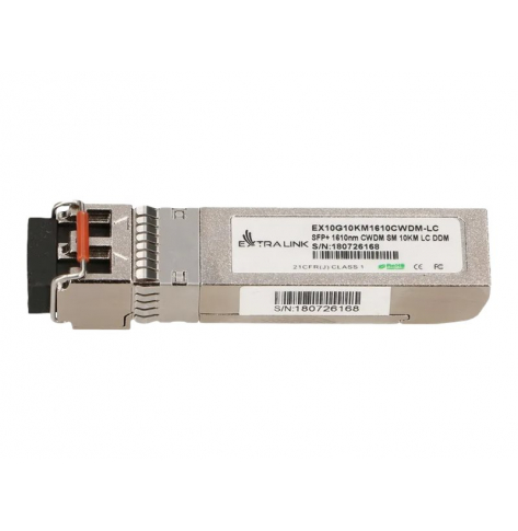 Moduł EXTRALINK SFP+ CWDM 10G 1610nm SM 10km LC DDM