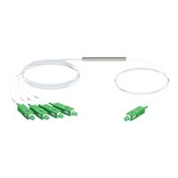 Rozdzielacz sieciowy UBIQUITI UF-SPLITTER-4 UFIBER 1:4 SPLITTER SC/APC G.657A1 900UM 1.5m STEEL TUBE