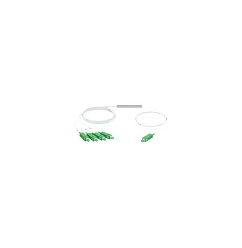 Rozdzielacz sieciowy UBIQUITI UF-SPLITTER-4 UFIBER 1:4 SPLITTER SC/APC G.657A1 900UM 1.5m STEEL TUBE