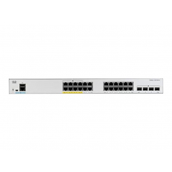 Switch Cisco C1000-24FP-4G-L Catalyst 1000 24 porty 10/100/1000 (PoE+) 4 porty Gigabit SFP (uplink)