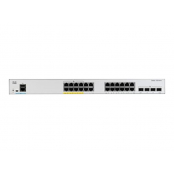 Switch Cisco C1000-24FP-4G-L Catalyst 1000 24 porty 10/100/1000 (PoE+) 4 porty Gigabit SFP (uplink)