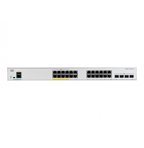 Switch Cisco C1000-24FP-4G-L Catalyst 1000 24 porty 10/100/1000 (PoE+) 4 porty Gigabit SFP (uplink)