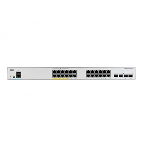 Switch Cisco C1000-24FP-4G-L Catalyst 1000 24 porty 10/100/1000 (PoE+) 4 porty Gigabit SFP (uplink)