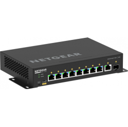 Switch zarządzalny NETGEAR 10PT M4250-9G1F-POE+ 10-portów - 8 portów10/100/1000 (PoE+) 1 port 10/100/1000 1 port Gigabit SFP