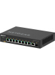 Switch zarządzalny NETGEAR 10PT M4250-9G1F-POE+ 10-portów - 8 portów10/100/1000 (PoE+) 1 port 10/100/1000 1 port Gigabit SFP