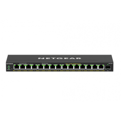 Switch NETGEAR GS316EP-100PES 16PT GE Plus 16-portów - 15 portów 10/100/1000 (PoE+) 1 port SFP