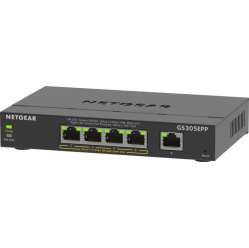 Switch smart NETGEAR 5PT GE Plus 5-portów 10/100/1000 (4 PoE+)