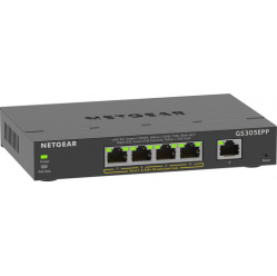 Switch smart NETGEAR 5PT GE Plus 5-portów 10/100/1000 (4 PoE+)