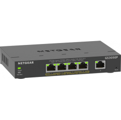 Switch Smart NETGEAR 5PT GE Plus 5-portów 10/100/1000 (4 PoE+)