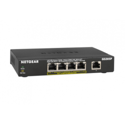 Switch niezarządzalny NETGEAR GS305P-200PES 5-portów 10/100/1000 (4 PoE)