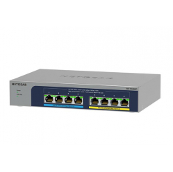 Switch NETGEAR MS108UP 8-portów - 4 porty 100/1000/2.5G (PoE++) 4 porty 100/1000/2.5G (PoE+)