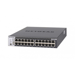 Switch wieżowy zarządzalny NETGEAR XSM4324CS-100NES 24-porty 10 Gigabit Ethernet 4 porty dzielone SFP+ 10 gigabajtów