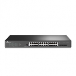 Switch zarządzalny TP-LINK TL-SG3428X 28-portów - 24 porty 10/100/1000 4 porty 10 Gigabit SFP+