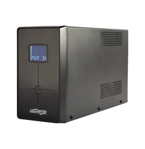 UPS ENERGENIE EG-UPS-035 UPS 2000VA USB LCD 2x Schuko + 3x IEC czarny
