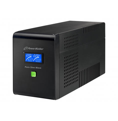 UPS POWERWALK VI 1500 PSW FR Power Walker UPS Line-Interactive 1500VA 4x 230V PL PURE SINE RJ11/RJ45 USB LCD