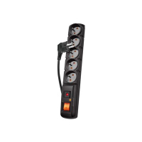 Listwa zasilająca HSKDATA W0090 Acar F5 PLUS 3m czarna
