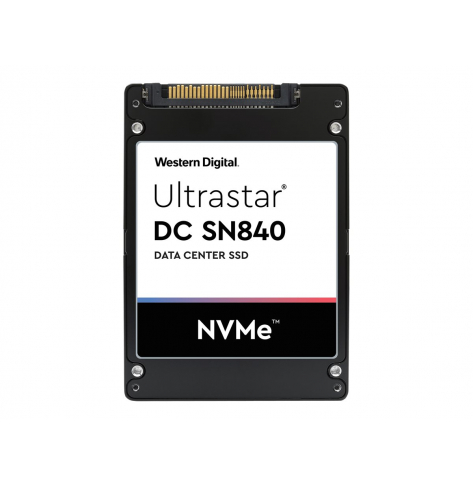 Dysk WESTERN DIGITAL Ultrastar DC SN840 NVMe SSD 3840GB 2.5inch 15.0MM PCIe TLC RI-3DW/D BICS4 SE - WUS4BA138DSP3X1