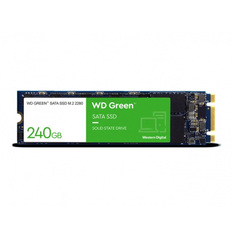 Dysk WD Green SATA 240GB Internal SSD Solid State Drive - SATA 6Gb/s M.2 2280 - WDS240G3G0B