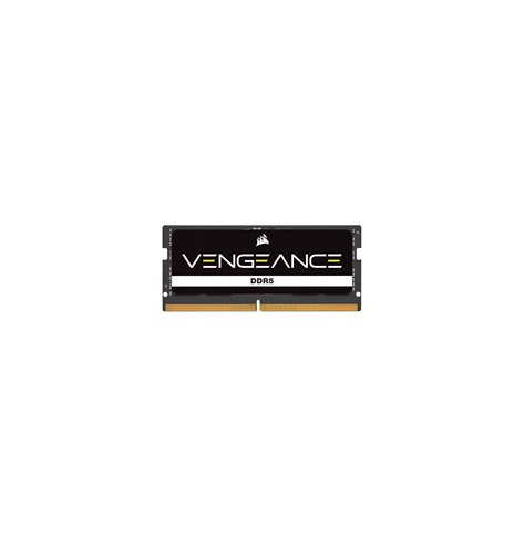 Pamięć CORSAIR 8GB 1x8GB DDR5 SODIMM 4800MHz Unbuffered 40-40-40-77 czarny PCB 1.1V