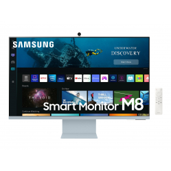 Monitor Samsung LS32BM80BUUXEN 32" Edge LED 3840x2160 16:9 400cd/m2 4ms Micro HDMI Blue