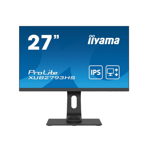 Monitor Iiyama XUB2793HS-B4 27" ETE IPS FHD 300cd/m2 4ms VGA HDMI DP czarny