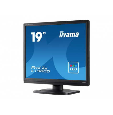 Monitor IIyama E1980D-B1 19inch TN 1280x1024 250cd/m2 5ms VGA DVI