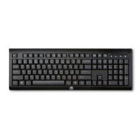 Klawiatura bezprzewodowa HP K2500