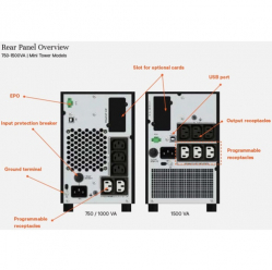 UPS VERTIV EDGE UPS 1kVA 230V Tower 