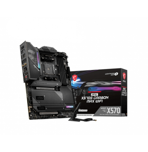 Płyta główna MSI MPG X570S CARBON MAX WIFI AM4 3xM.2PCIe/SATA 1xM.2PCIe