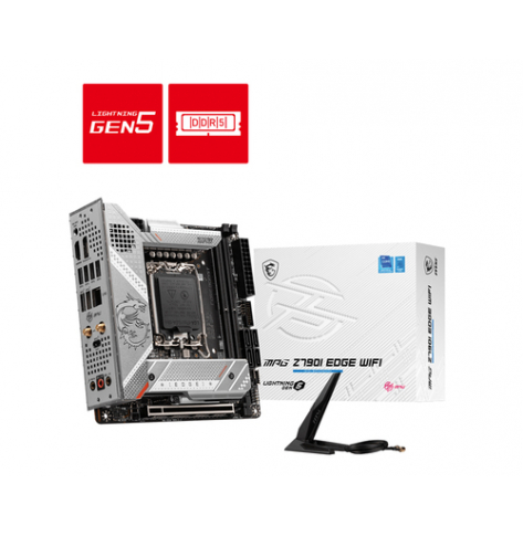 Płyta główna MSI MPG Z790I EDGE WIFI LGA1700 mini-ITX MB DDR5 PCI-Ex 16 4xSATA