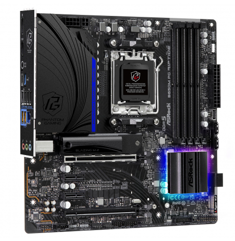 Płyta główna ASRock B650M PG RIPTIDE mATX MB AM5 4xDIMM DDR5