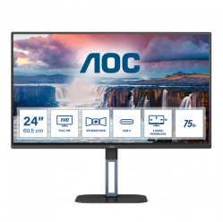 Monitor AOC 24V5CE/BK 23.8inch HDMI USB-C