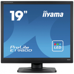 Monitor IIyama E1980D-B1 19inch TN 1280x1024 250cd/m2 5ms VGA DVI