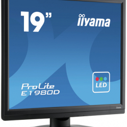 Monitor IIyama E1980D-B1 19inch TN 1280x1024 250cd/m2 5ms VGA DVI