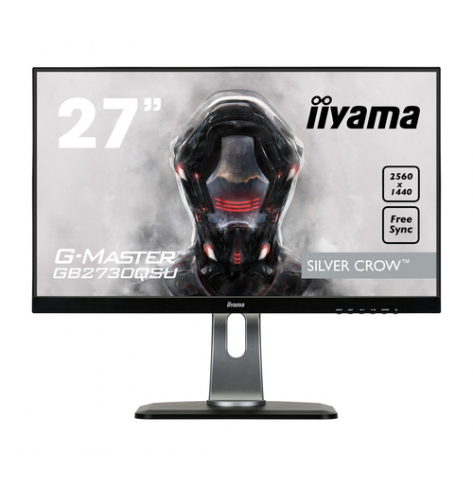 Monitor Iiyama G-Master SilverCrow GB2730QSU-B1 27 WQHD DVI/HDMI/DP FreeSync