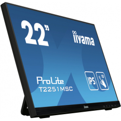 Monitor IIyama T2251MSC-B1 21.5" IPS FHD OGS-PCAP 10P Touch 250cd/m2 7ms VGA HDMI DP