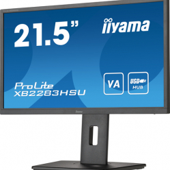 Monitor IIyama XB2283HSU-B1 21.5" VA 1920x1080 250cd/m2 1ms HDMI DP USB 2x2.0 