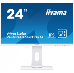 Monitor Iiyama XUB2492HSU-W1 60.96cm 24" FHD 1920x1080 ETE IPS-panel VGA HDMI TCO