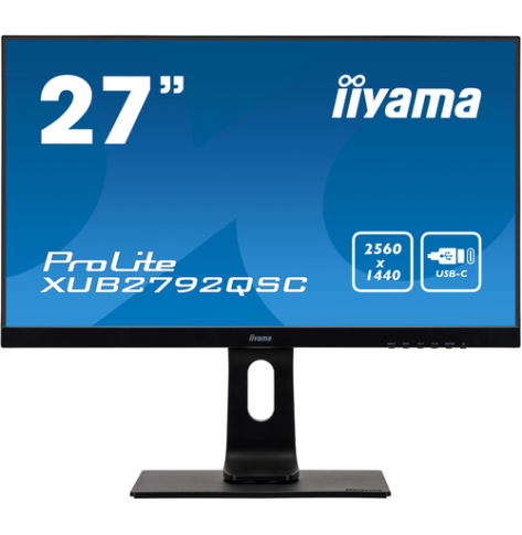 Monitor Iiyama XUB2792QSC-B1 27" ETE IPS-panel 2560x1440 13cm 