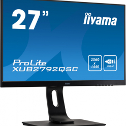 Monitor Iiyama XUB2792QSC-B1 27" ETE IPS-panel 2560x1440 13cm 