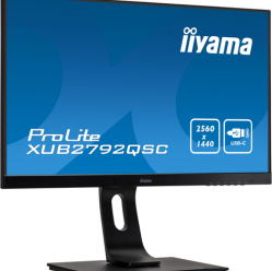 Monitor Iiyama XUB2792QSC-B1 27" ETE IPS-panel 2560x1440 13cm 