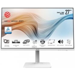 Monitor MSI Modern MD272QPW 27" IPS WQHD 75Hz 300cd/m2 HDMI 