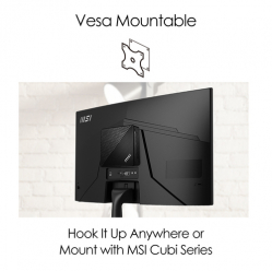Monitor MSI Pro MP242C 24" VA FHD 75Hz 5ms HDMI D-Sub czarny