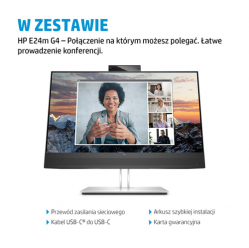 Monitor HP E24m G4 64.45cm 24 IPS FHD 1000:1 300cd m2 HDMI USB-C