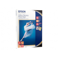 Papier Epson Ultra polysk photo 300g 13x18 50ark