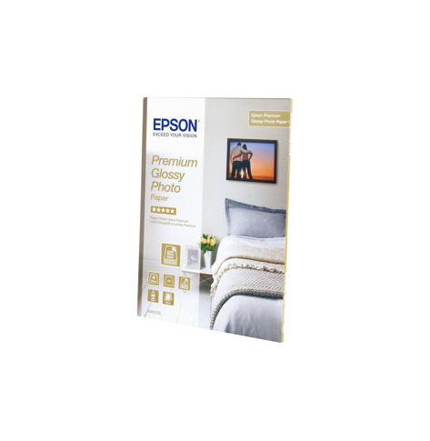 EPSON C13S042155 Papier Epson Premium polysk photo 255g A4 15ark