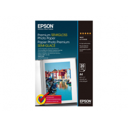 Papier Epson Premium Semigloss photo 251g A4  20 arkuszy