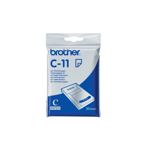 Papier BROTHER thermo A7 MW100