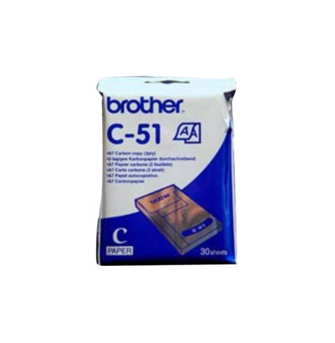 Papier BROTHER papier carbon A7 30sh MW100